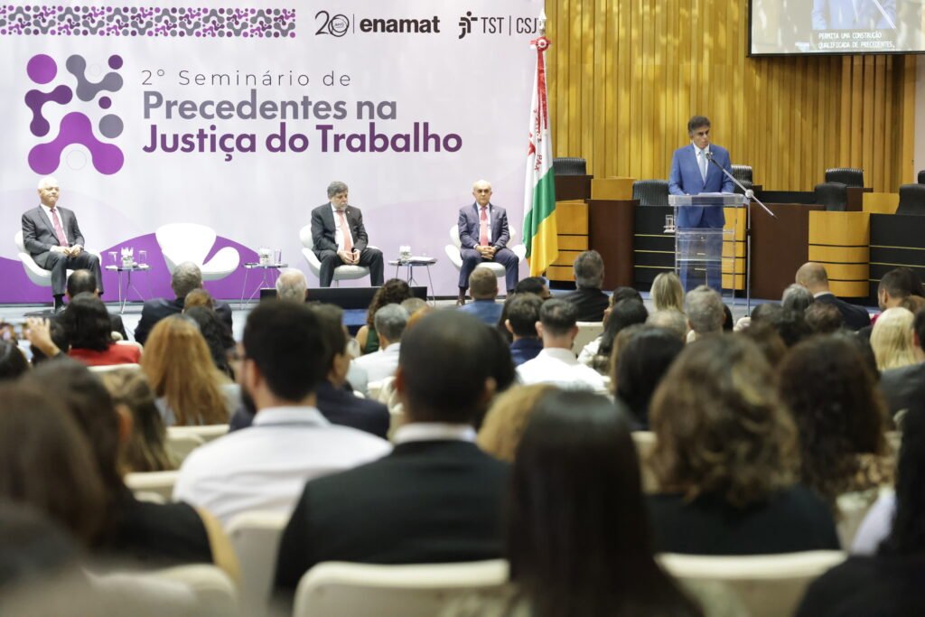 presidente do tst abre segundo seminário de precedentes da justiça do trabalho