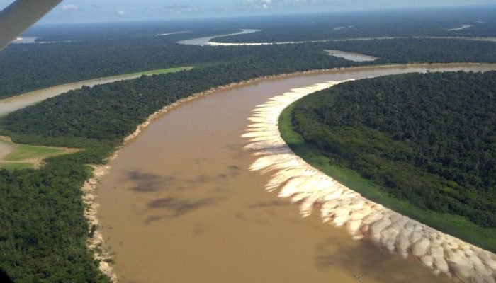 Rio Juruá nasce nos Andes peruanos e deságua no rio Solimões, na Bacia Amazônica